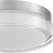 Sunspot LED 9 inch Brushed Stainless Steel Outdoor Flush Mount