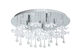 Ocondo 5 Light 20 inch Chrome Flush Mount Ceiling Light 