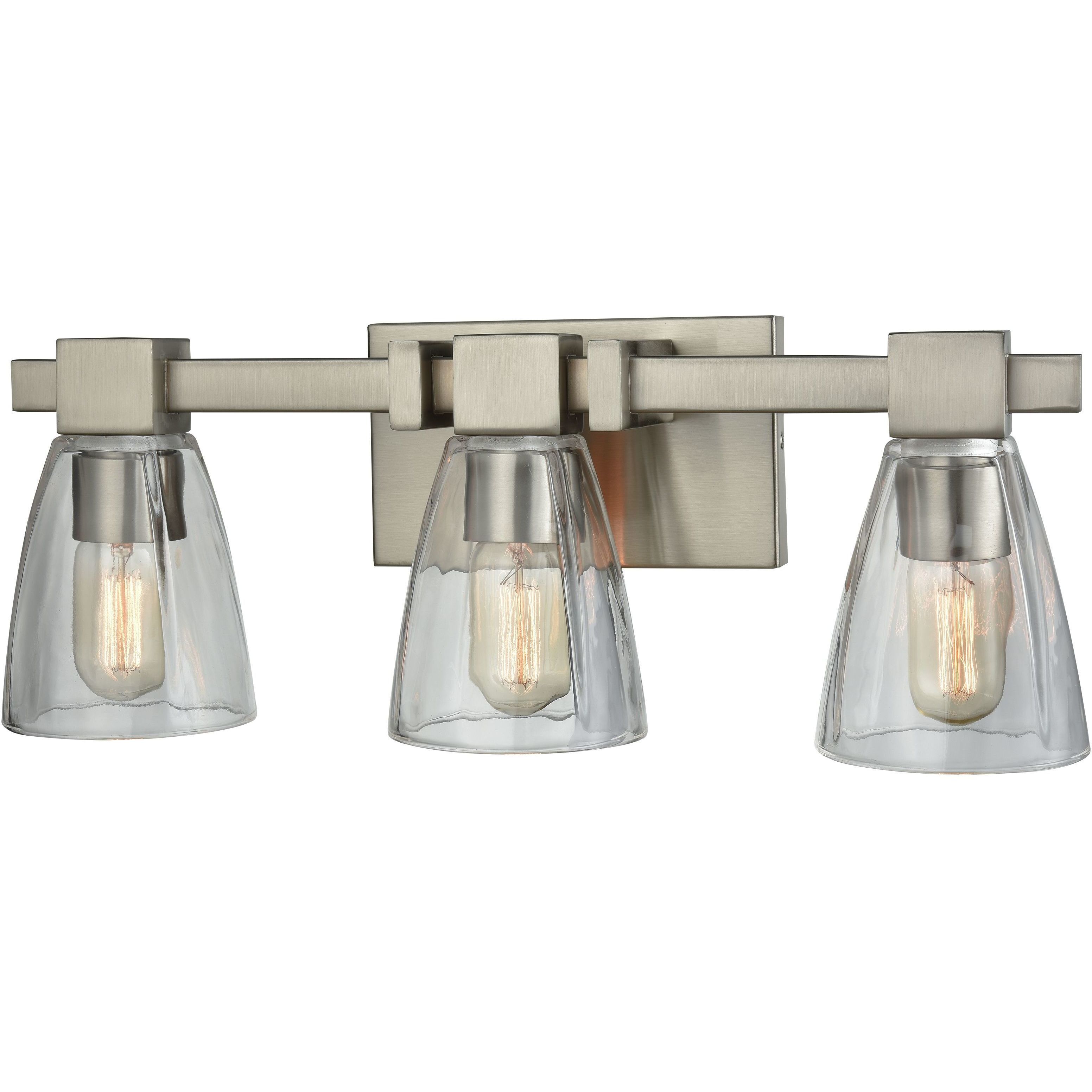 Ensley 3 Light 20.00 inch Bathroom Vanity Light