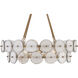Kintrel 4 Light 31.5 inch Legacy Brass Pendant Ceiling Light
