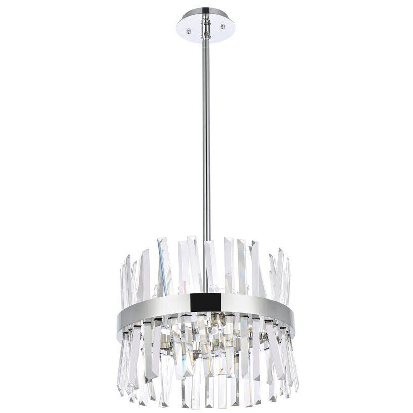 Serephina 8 Light 16 inch Chrome Pendant Ceiling Light