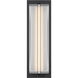 Driftwood 6 inch Black ADA Wall Sconce Wall Light