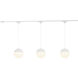 Monae 120 White Trilo Track Ceiling Light