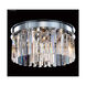 Europa 4 Light 12 inch Satin Black Flush Mount Ceiling Light