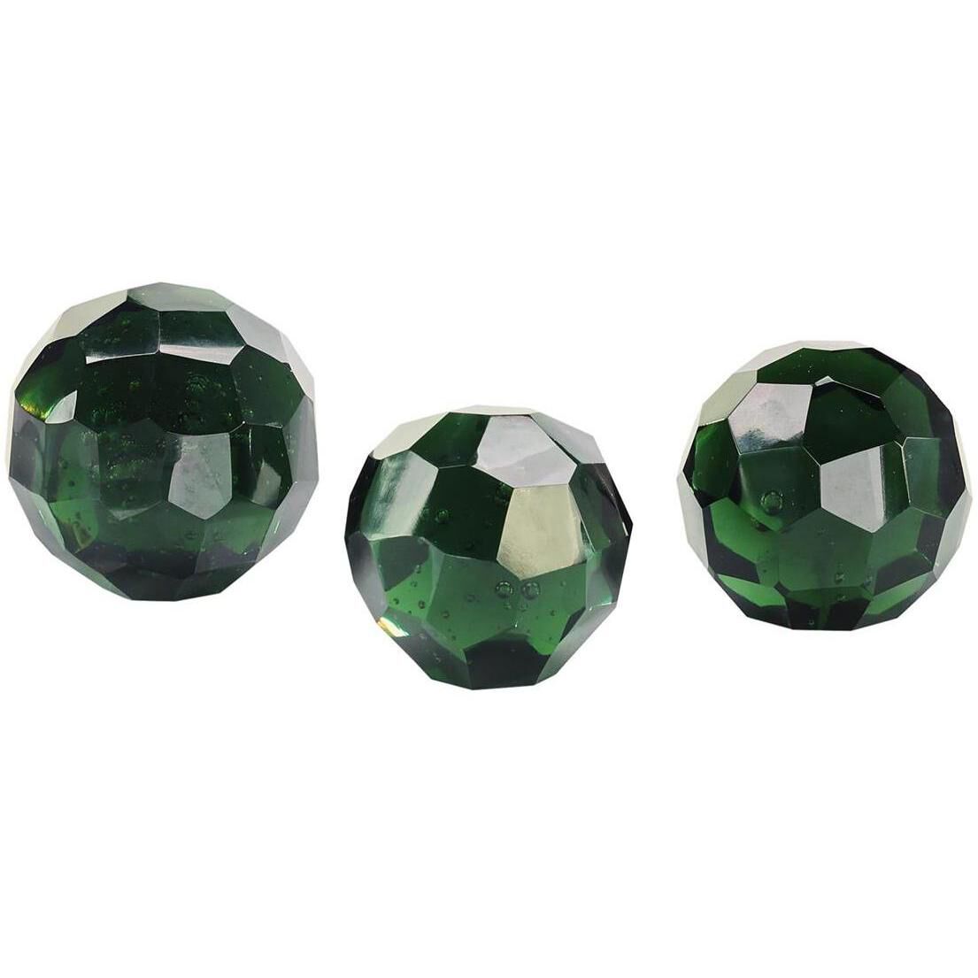Cut Glass Orbs