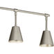 Sylvia 6 Light 120 Satin Nickel Rail Light Ceiling Light