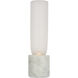 Kelly by Kelly Wearstler Volver 9.7 inch 11.00 watt White Marble Table Lamp Portable Light