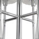 Alora Mood Plisse 8 Light 30 inch Chrome Chandelier Ceiling Light