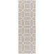 Lagoon 156 X 108 inch Ivory/White Indoor Area Rug, PET Yarn