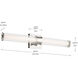Laurene LED 26.5 inch Polished Nickel Linear Bath Bar Wall Light, Medium