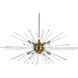 Sienna 10 Light 46 inch Gold Pendant Ceiling Light