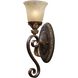 Regency 1 Light 6 inch Burnt Bronze Sconce Wall Light