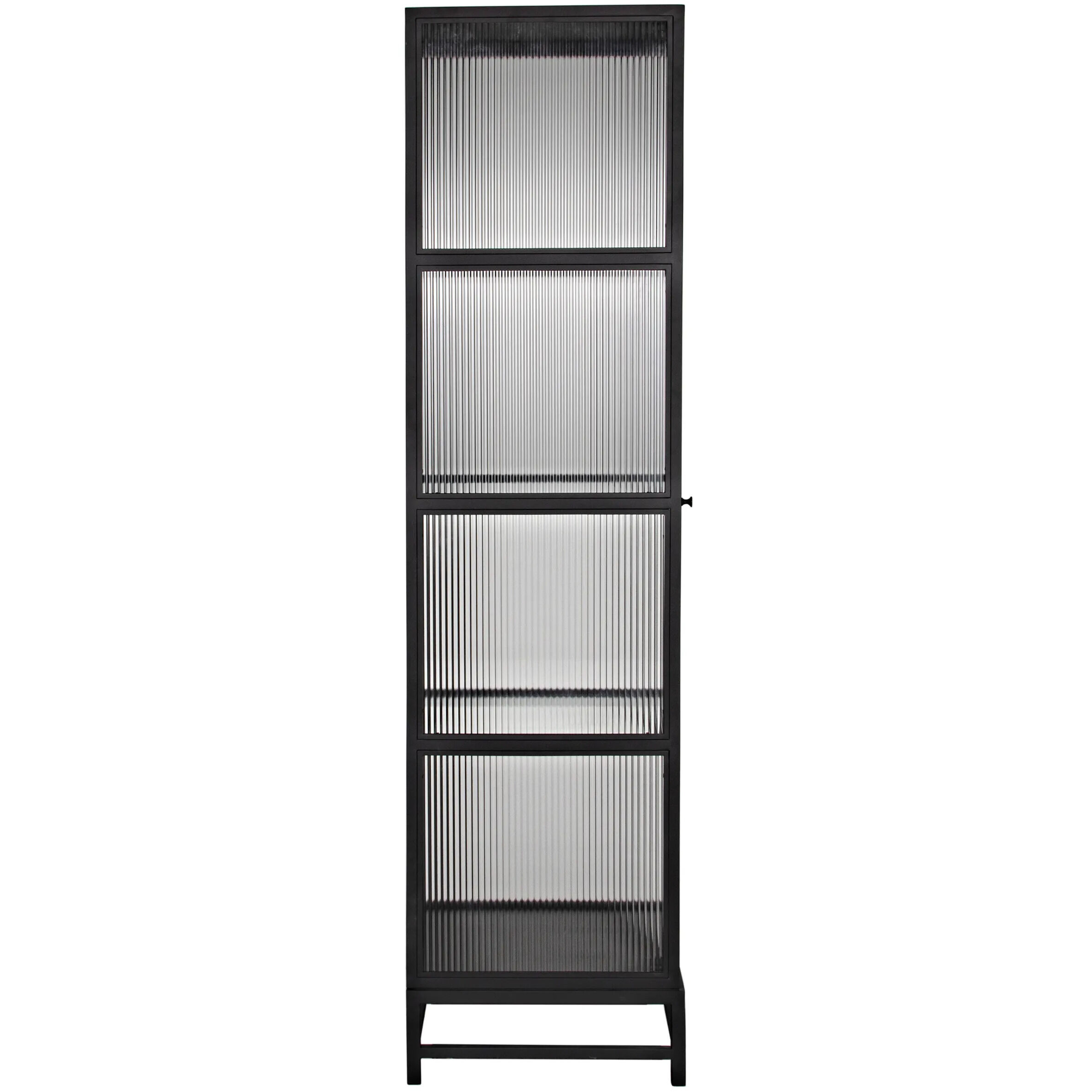 Chandler Matte Black Cabinet, Tall