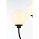 Nyomi 4 Light 36 inch Black Chandelier Ceiling Light