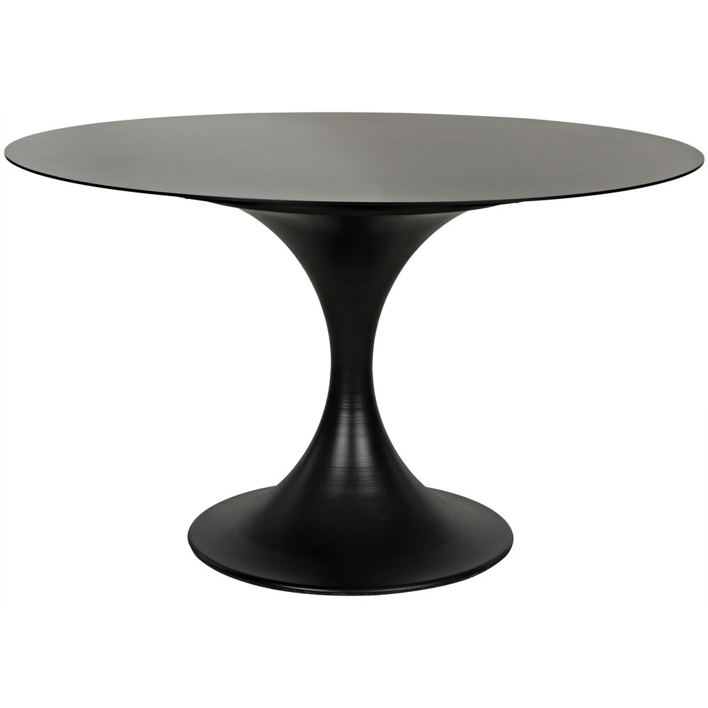 Herno 48 X 48 inch Matte Black Dining Table