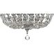 Everett 2 Light 10 inch Chrome Flush Ceiling Light