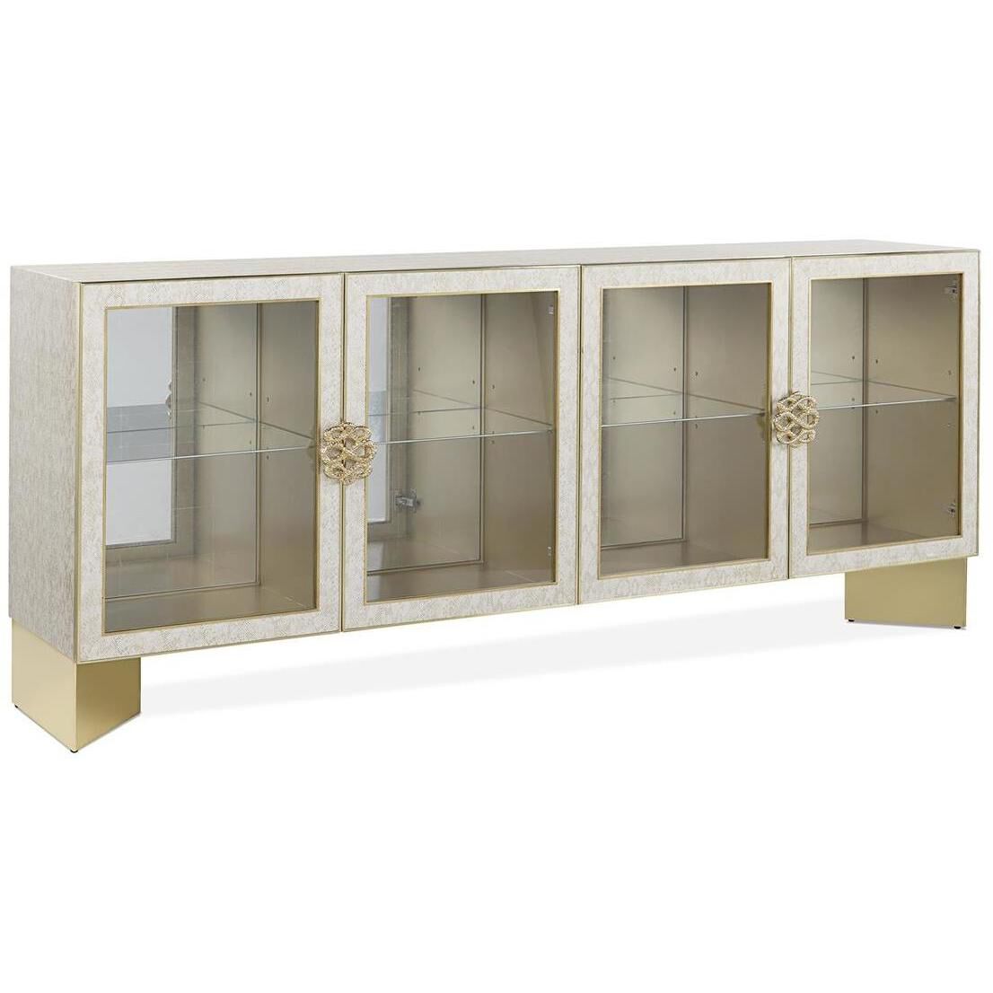 Celtic 88 X 18.5 inch Lighted Sideboard, Four-Door