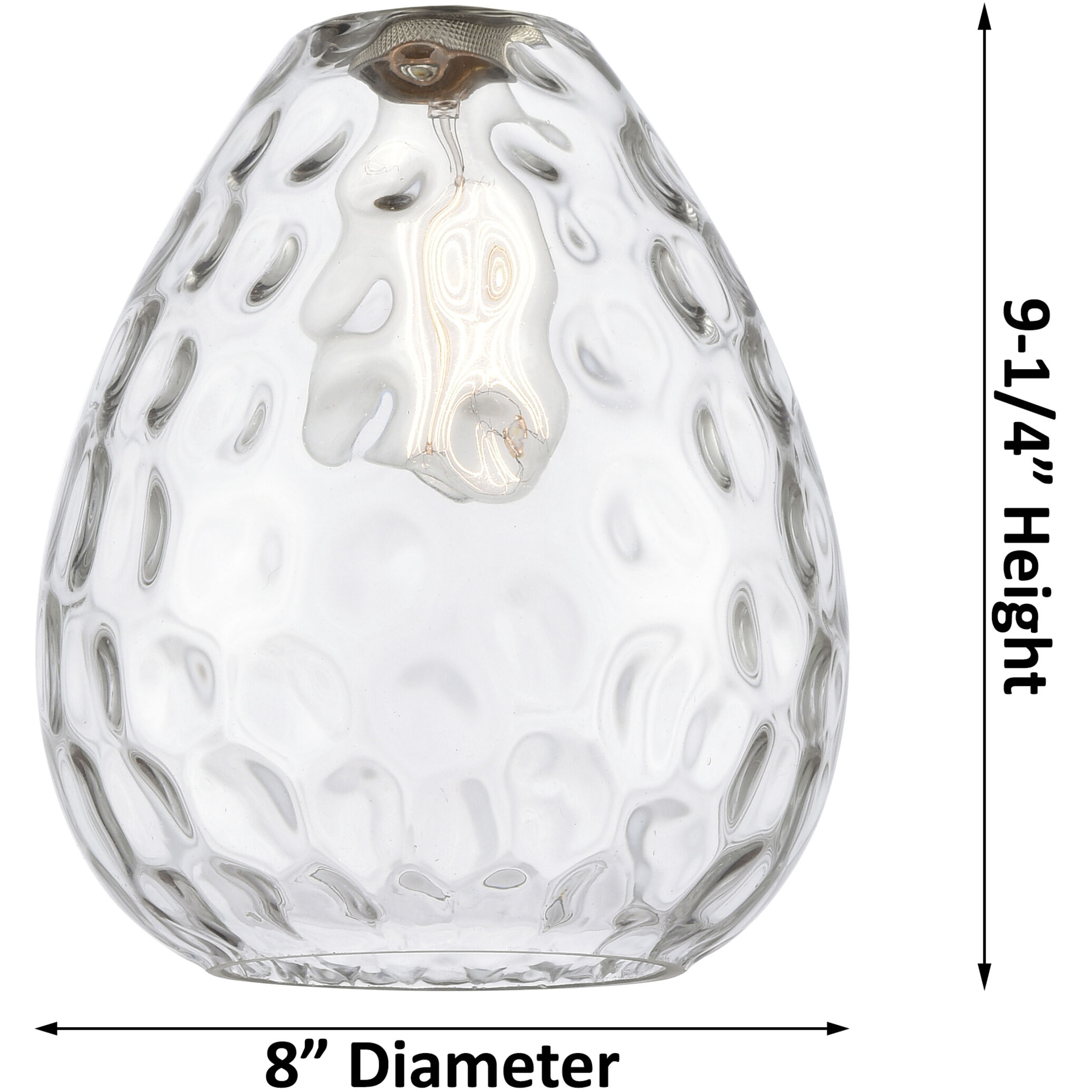 Ballston Large Waverly LED 8 inch White and Polished Chrome Mini Pendant Ceiling Light, Ballston