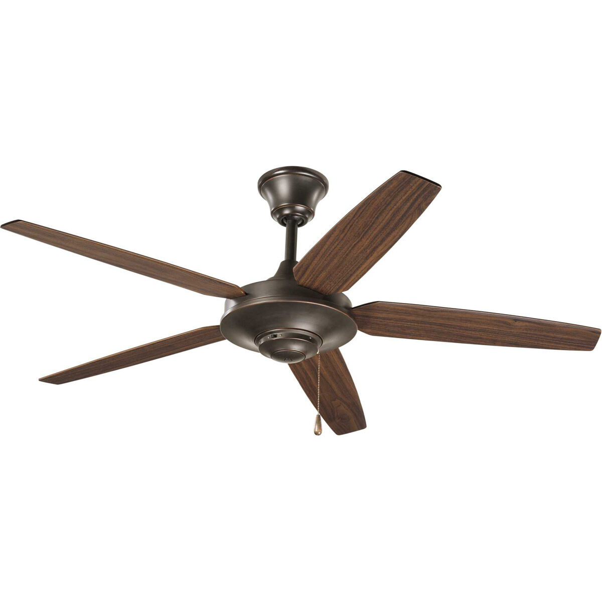 Elixir 54 inch Antique Bronze with Medium Cherry/Classic Walnut Blades Ceiling Fan
