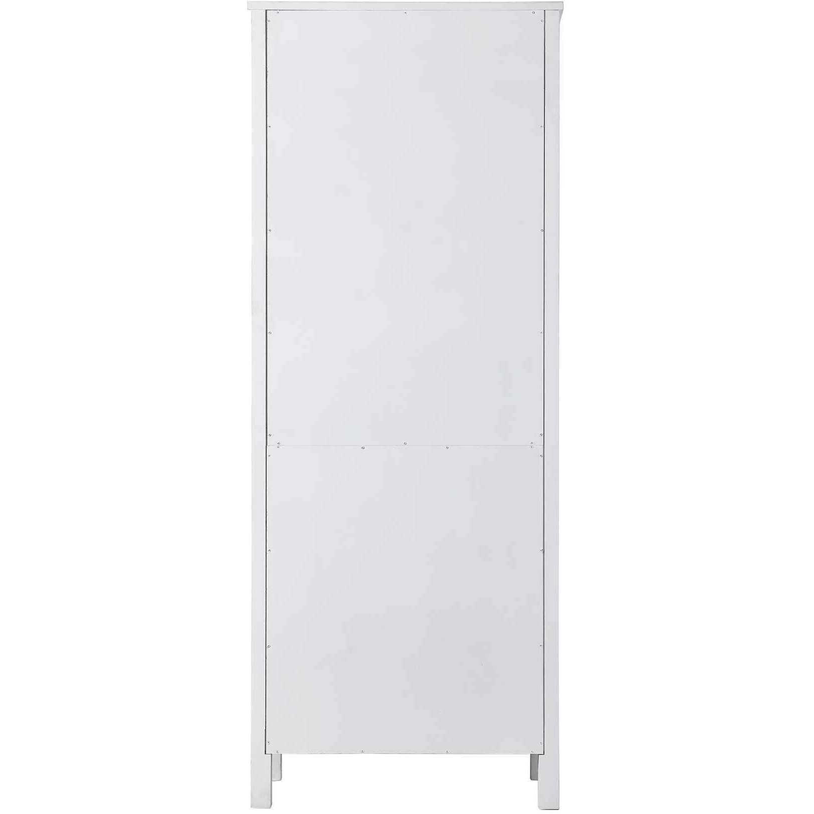 Alina White Bathroom Storage Cabinet