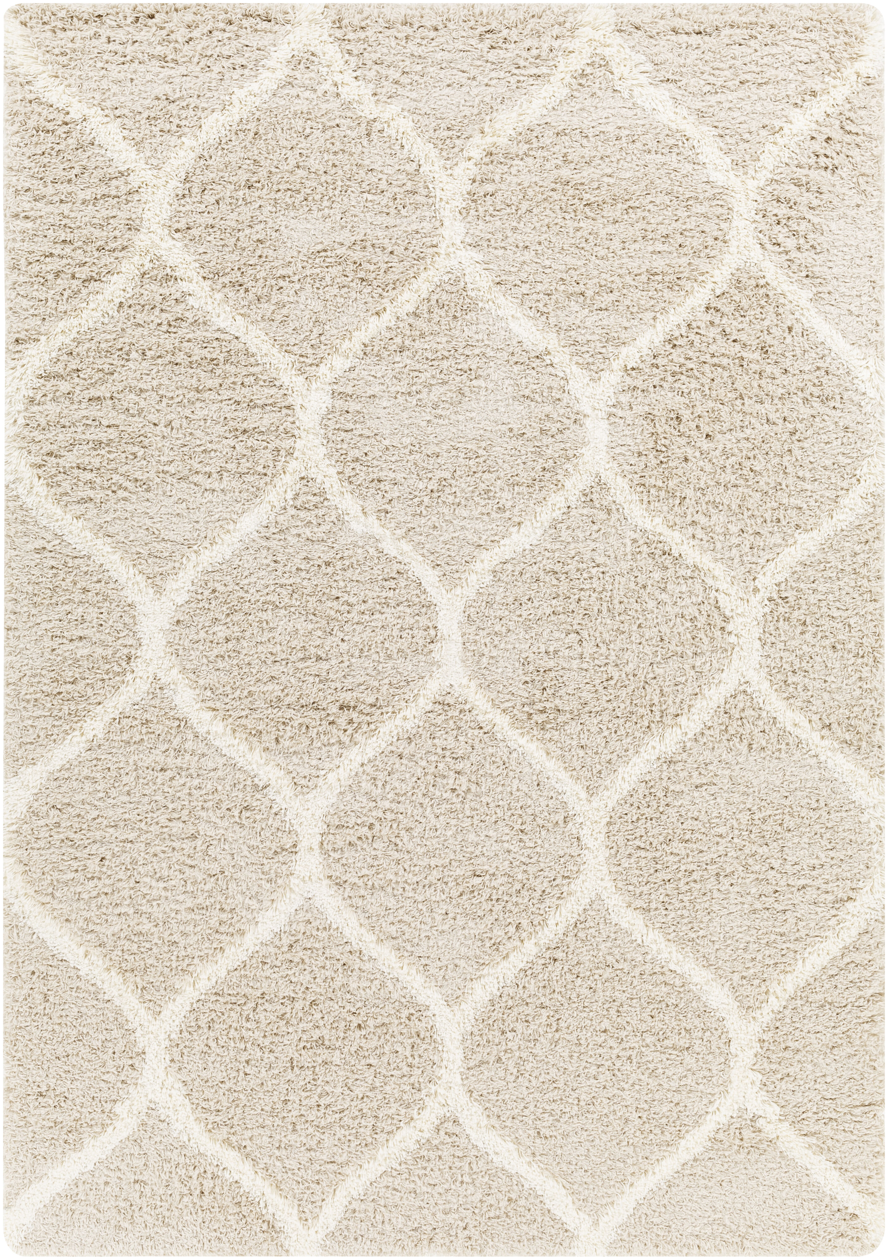 Urban Shag 114 X 79 inch Light Beige Rug, Rectangle