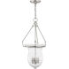 Canterbury 4 Light 14 inch Polished Nickel Pendant Ceiling Light