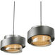 Axis LED 45.5 inch Graphite Linear Island Pendant Ceiling Light