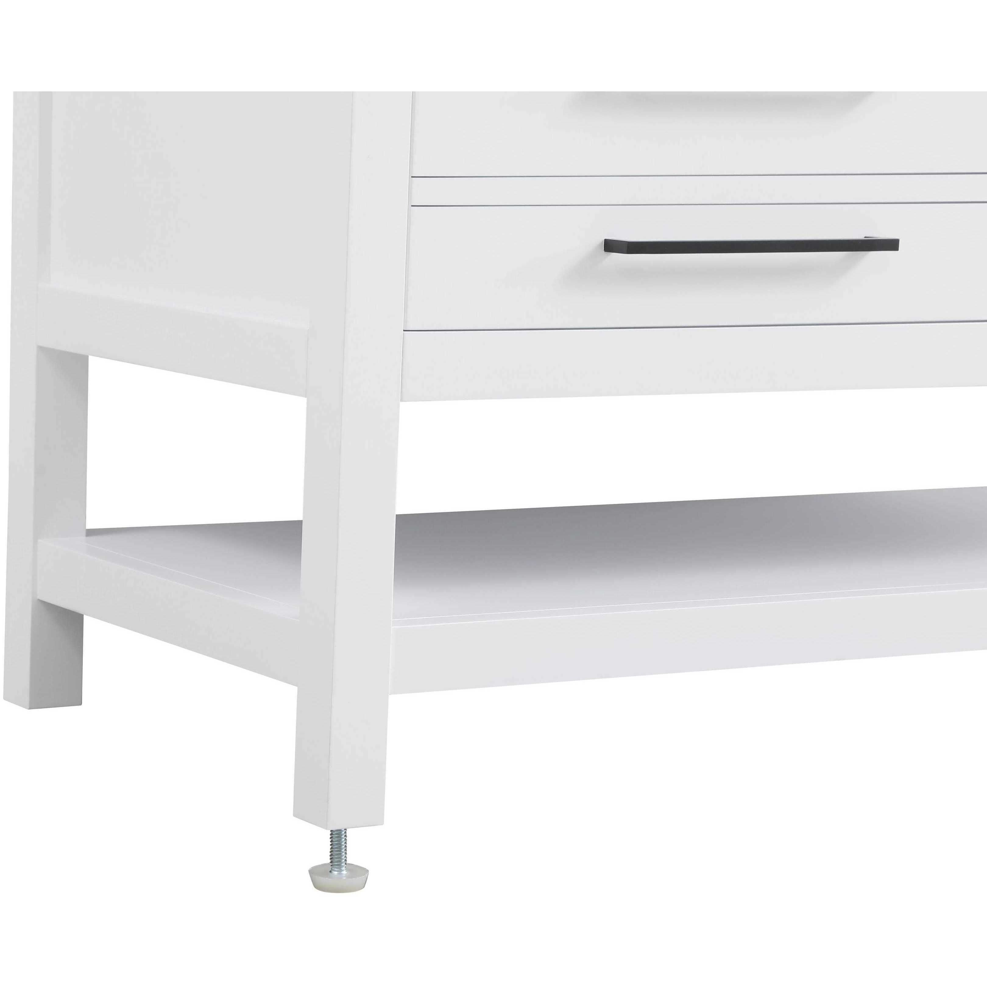 Karson 42 X 34 inch White Bathroom Vanity Cabinet