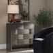 Lydon Brown Mindi Wood and Antique Brass 4 Drawer Chest