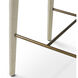 Josephine 40.94 inch Renato Ecru and Bronze Bar Stool
