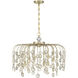 Irina 6 Light 26 inch Noble Brass Chandelier Ceiling Light