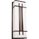Tuxedo LED 9 inch Bronze Wall Sconce Wall Light