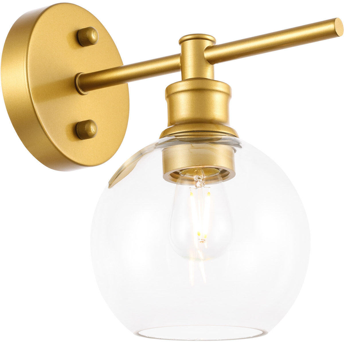 Collier 1 Light 6 inch Brass Wall sconce Wall Light