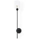 Clyde 8 inch Black Wall Sconce Wall Light