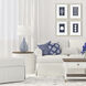 Naturals Blue and White Framed Art