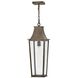 Coastal Elements Georgetown 1 Light 8.5 inch Burnished Bronze Outdoor Hanging Light