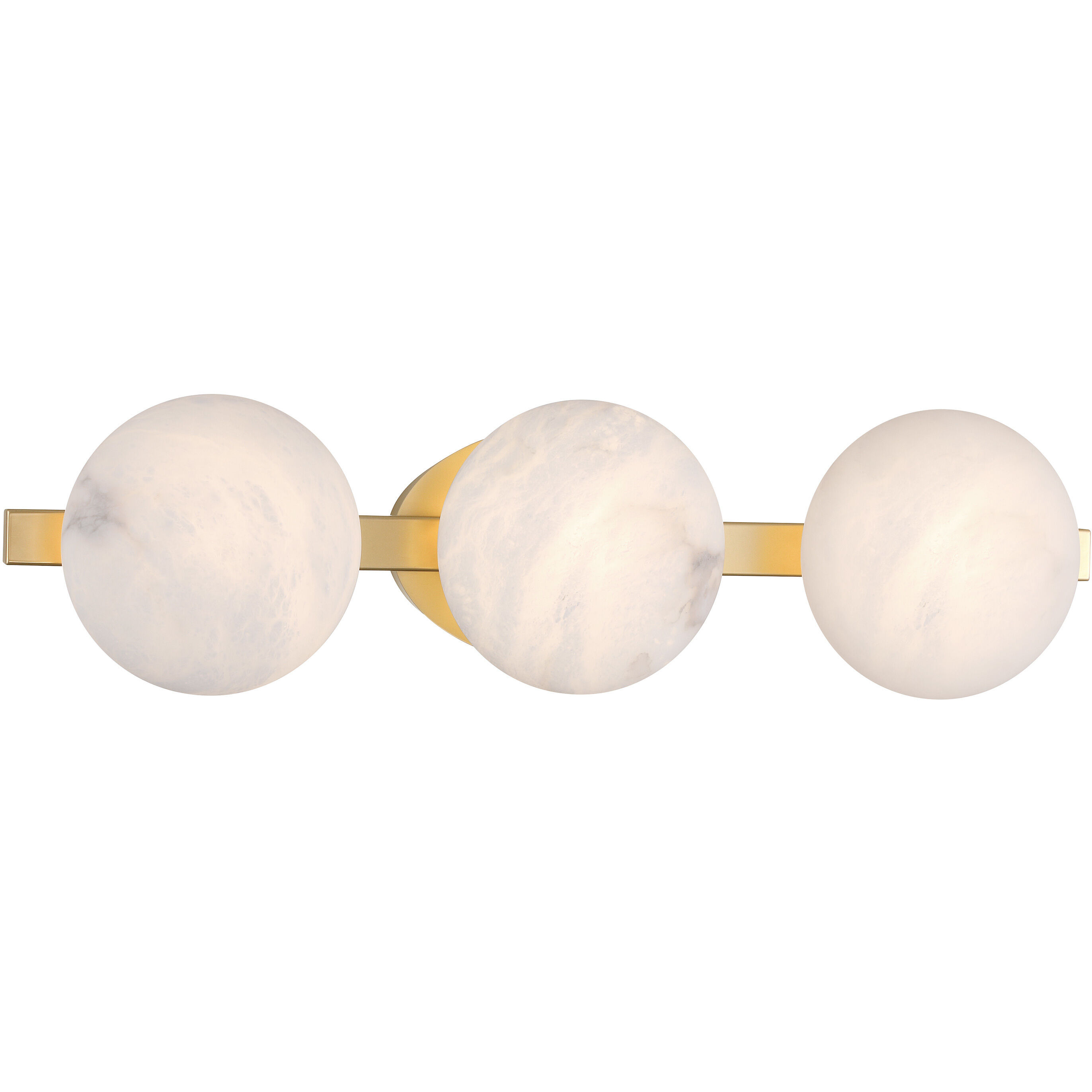 Zill LED 24 inch Lily Gold Vanity Light Wall Light