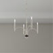 Astoria 4 Light 35 inch Brushed Nickel Bath Vanity Wall Light