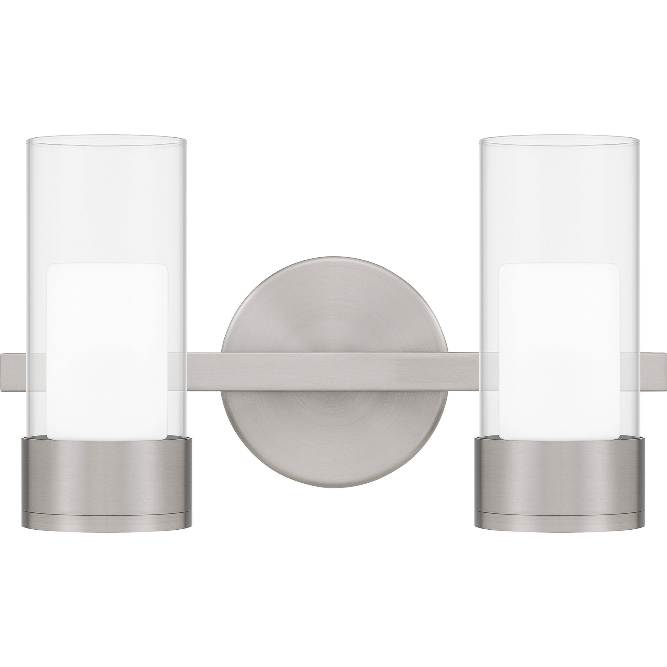 Logan LED 13.5 inch Brushed Nickel Bath Light Wall Light