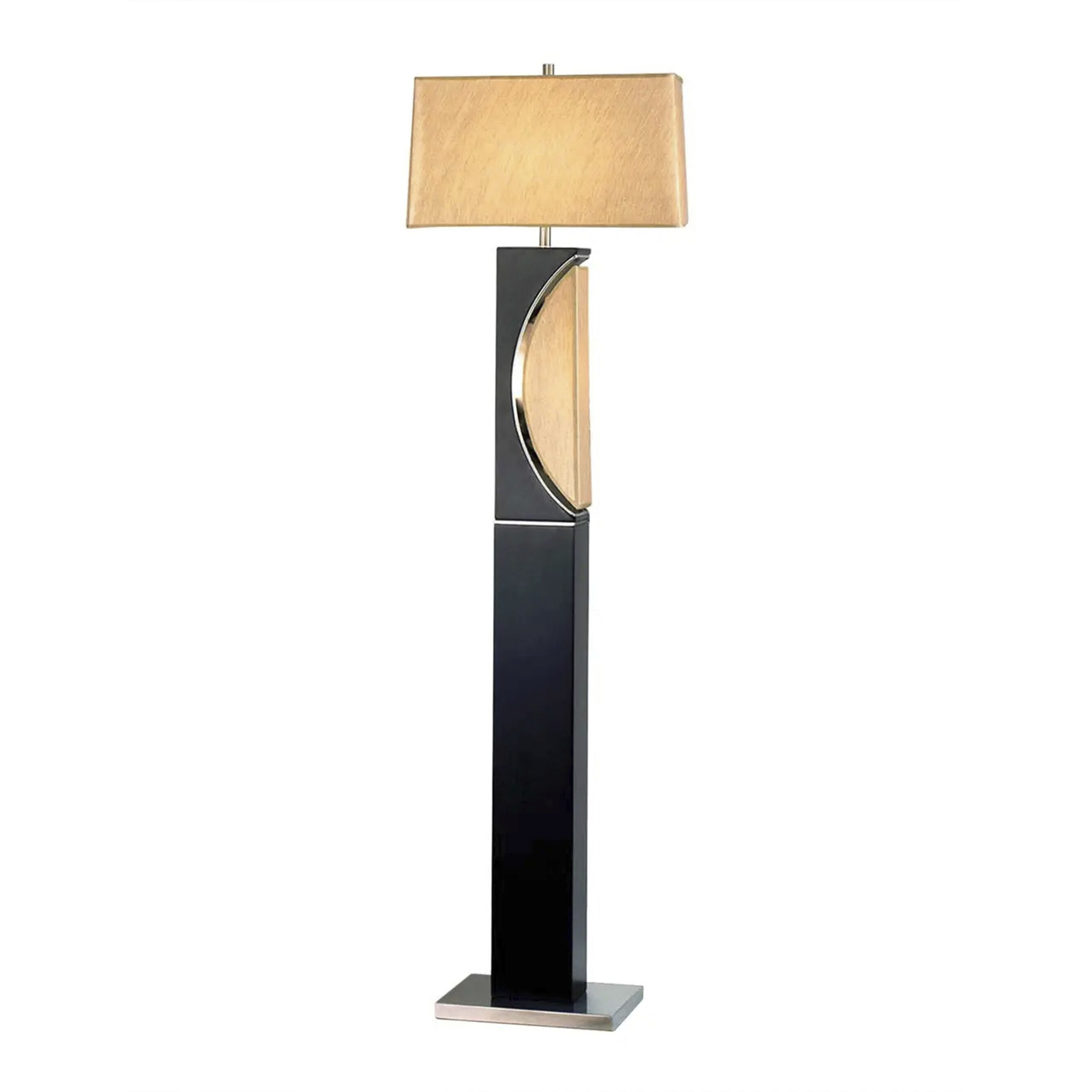 Half Moon 1 Light 18.00 inch Floor Lamp