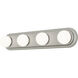 Hollywood 4 Light 24 inch Satin Nickel Vanity Light Wall Light