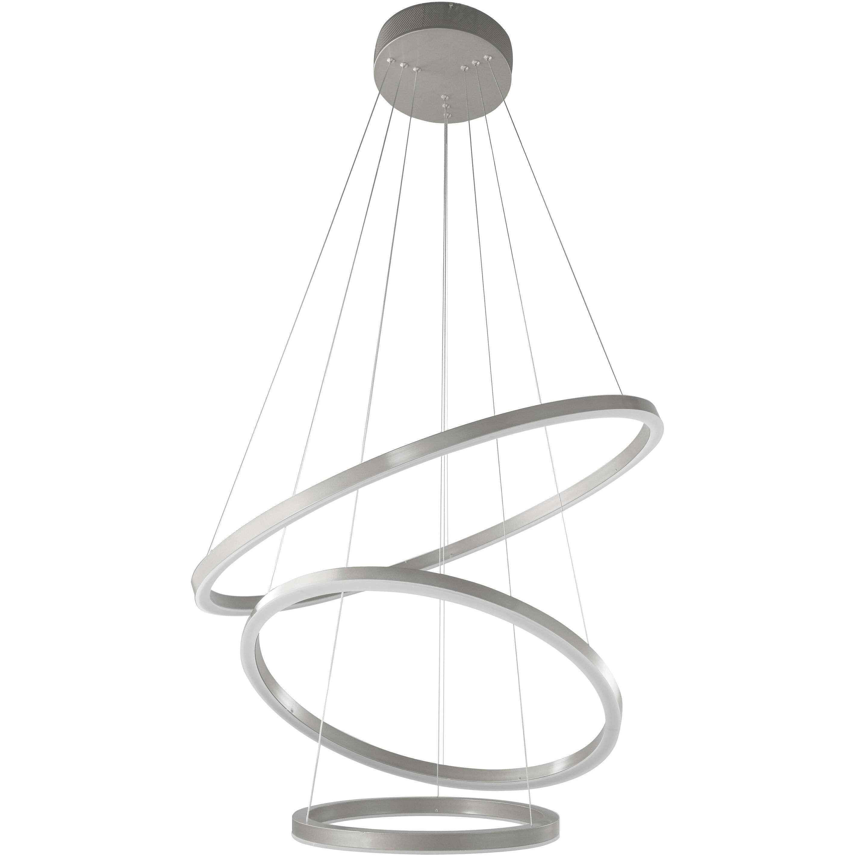 Canada LED 31.5 inch Chrome Chandelier Ceiling Light