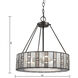 Ethan 3 Light 18 inch Tiffany Bronze Chandelier Ceiling Light