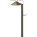Hardy Island Side Mount 12v 1.50 watt Matte Bronze Landscape Path Light, Round