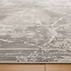 Greta 114 X 79 inch Silver Rug in 6 x 9