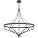 Merlin 7 Light 30.25 inch Rustic Iron Chandelier Ceiling Light