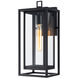 Stratford 1 Light 16 inch Matte Black Outdoor Wall Light