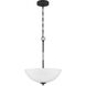 Conrad 3 Light 16 inch Brushed Nickel Pendant Ceiling Light