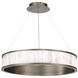 Coliseo LED 11 inch Antique Nickel Chandelier Ceiling Light