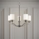 Signature 5 Light 24.75 inch Brushed Nickel Chandelier Ceiling Light